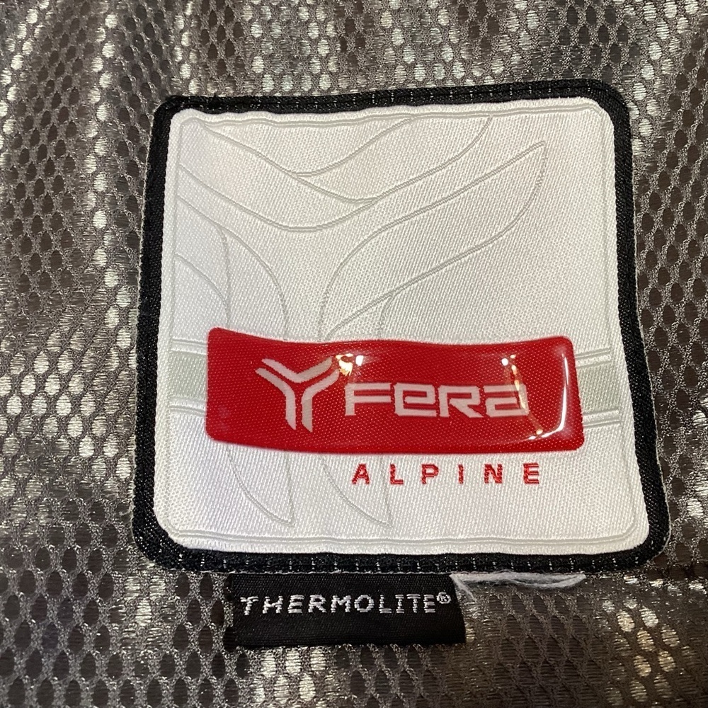 Fera Alpine Thermolite Ski Jacket Removable Hood Winter Cabincore - Picture 3 of 16